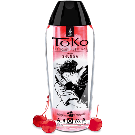 Lubrifiant à base d'eau - Toko - Comestible Shunga Sensations plus