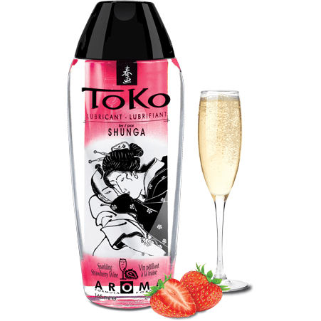 Lubrifiant à base d'eau - Toko - Comestible Shunga Sensations plus