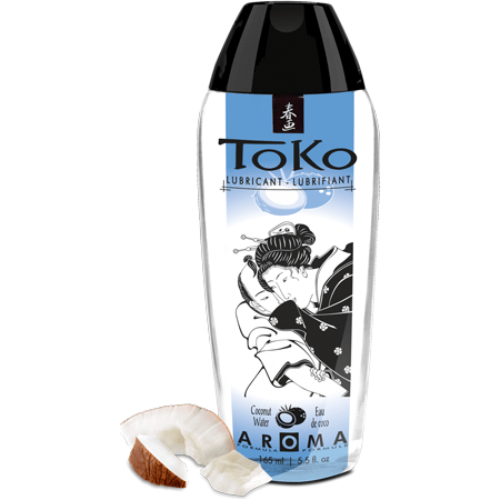 Lubrifiant à base d'eau - Toko - Comestible Shunga Sensations plus