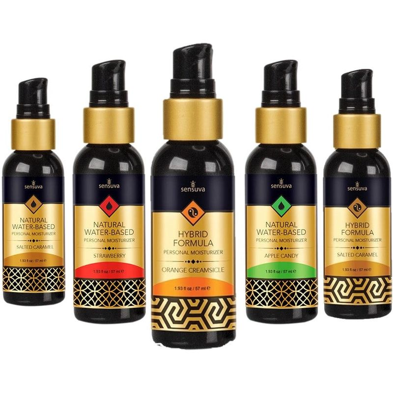 Lubrifiant Hybride - Sensuva - Comestible - 2oz Sensuva Sensations plus