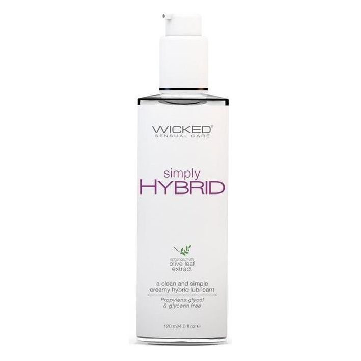 Lubrifiant Hybride - Wicked - Simply Hybrid Wicked Sensual Care Sensations plus