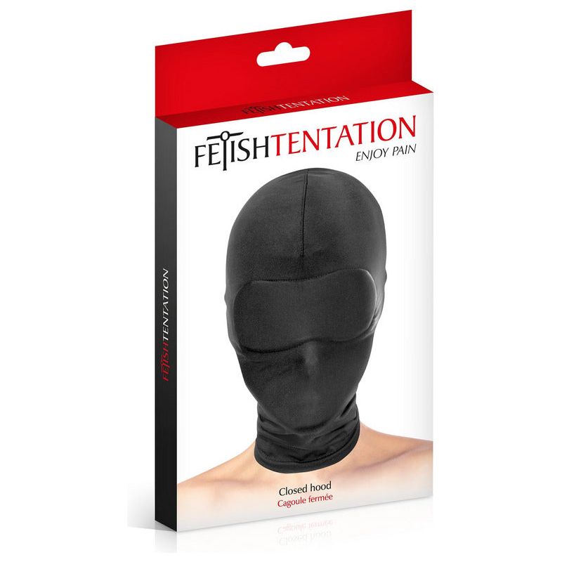 Masque BDSM - FetishTentation - Cagoule Fermée FetishTentation Sensations plus