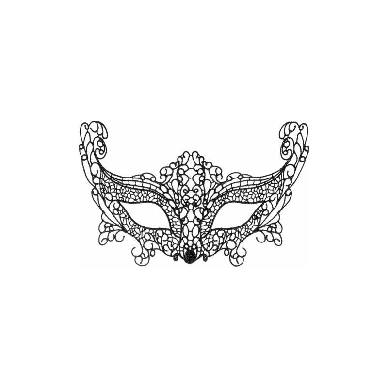 Masque - Maskarade - Masque en Guipure la muette - Éco Pack Maskarade Sensations plus