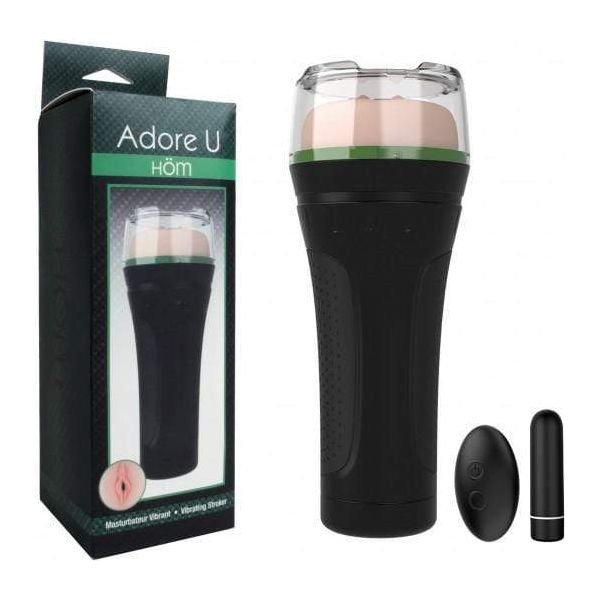 Masturbateur - Adore U Höm - Vibrating Stroker Adore U Sensations plus