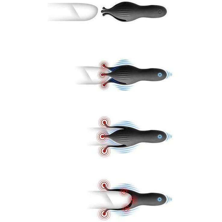 Masturbateur - Blue Junker - vibrateur pour gland et testicules rechargeable Blue Junker Sensations plus