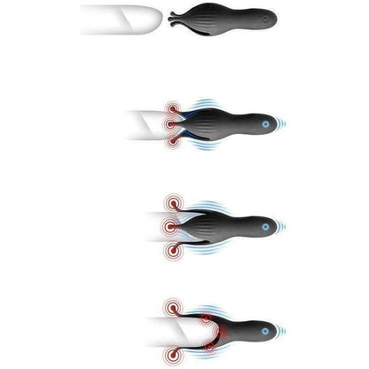 Masturbateur - Blue Junker - vibrateur pour gland et testicules rechargeable Blue Junker Sensations plus