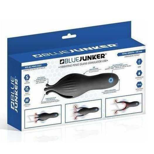 Masturbateur - Blue Junker - vibrateur pour gland et testicules rechargeable Blue Junker Sensations plus
