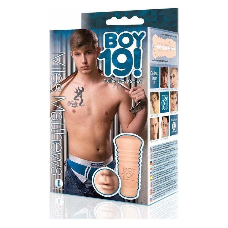 Masturbateur - Boy19! - Miles Matthews Icon brands Sensations plus