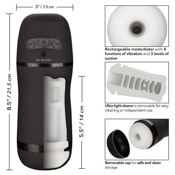 Masturbateur - CalExotics - Optimum Power Pulsar Stroker CalExotics Sensations plus