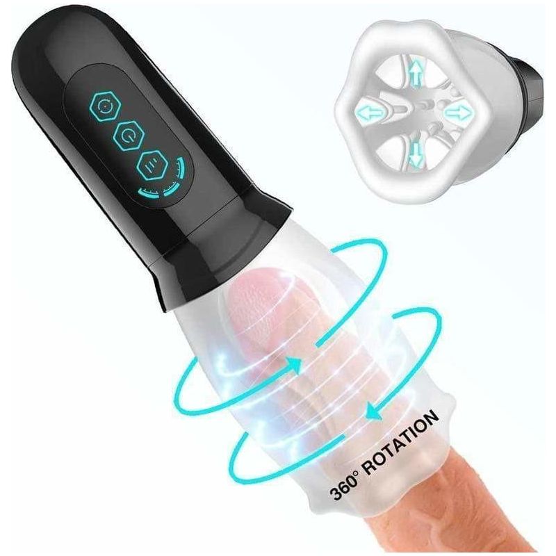 Masturbateur - First Class – Rotating Cup – Mouth BMS Sensations plus