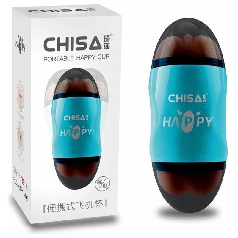 Masturbateur - Happy Cup - Mouth & Ass Happy Sensations plus