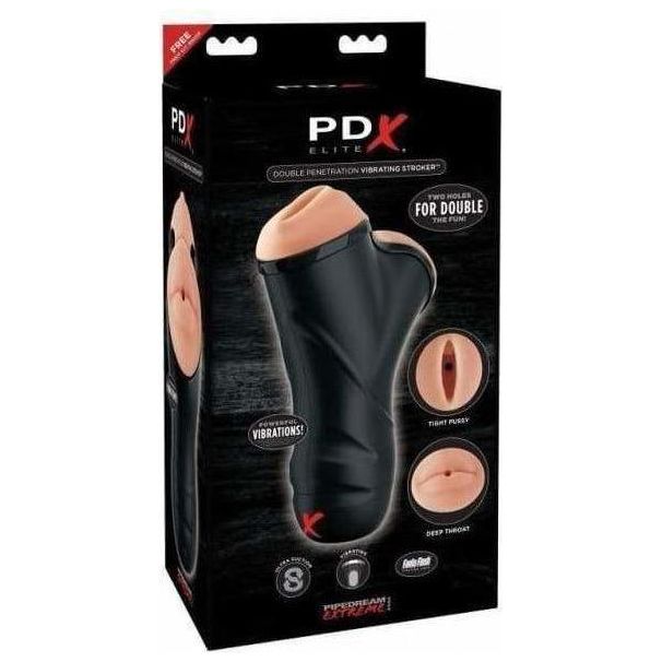 Masturbateur - PDX Elite - Double pénétration vibrant Pipedream Sensations plus