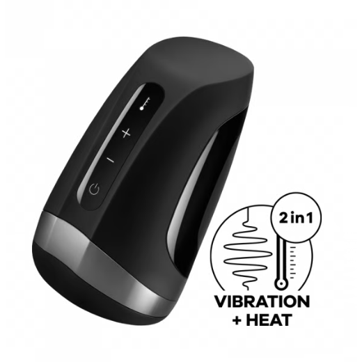 Masturbateur Rechargeable - Satisfyer Men - Heat Vibration Satisfyer Sensations plus