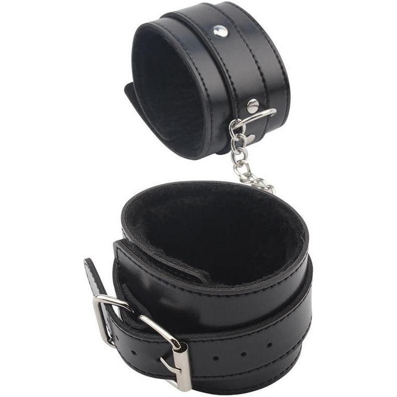 Menottes - Behave! - Obey Me Leather Ankle Cuffs Behave! Sensations plus