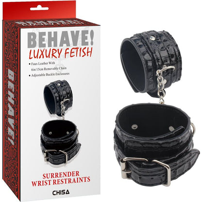Menottes - Behave! - Surrender - Poignets Behave! Sensations plus