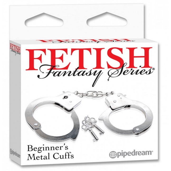 Menottes - Fetish Fantasy Series - Beginner's Metal Cuffs Fetish Fantasy Series - Pipedream Sensations plus
