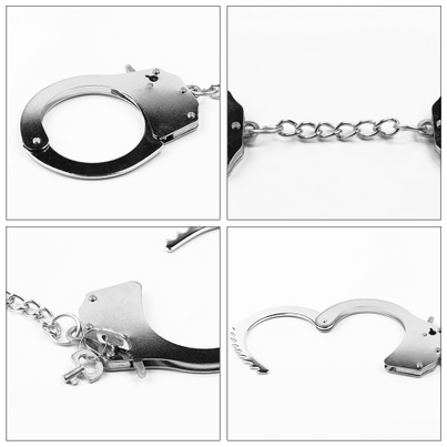 Menottes - Fetish Pleasure - Metal HandCuffs Fetish Pleasure Sensations plus