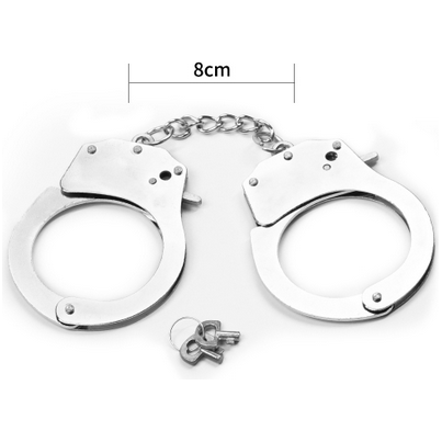 Menottes - Fetish Pleasure - Metal HandCuffs Fetish Pleasure Sensations plus