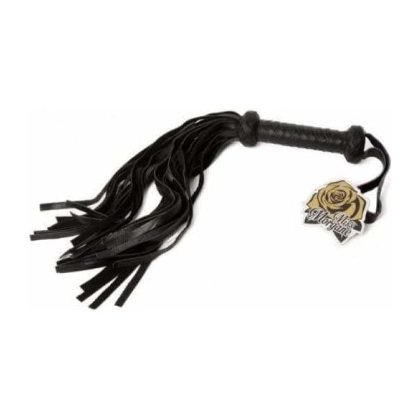 Fouet - Miss Morgane Gold - Fouet en Cuir moyen Miss Morgane Sensations plus