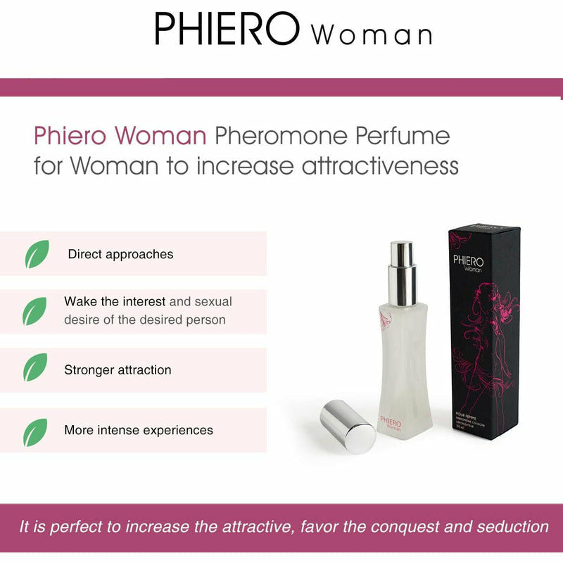 Parfums aux Phéromones - Phiero Woman - Pour Femmes 500 Cosmetics Sensations plus