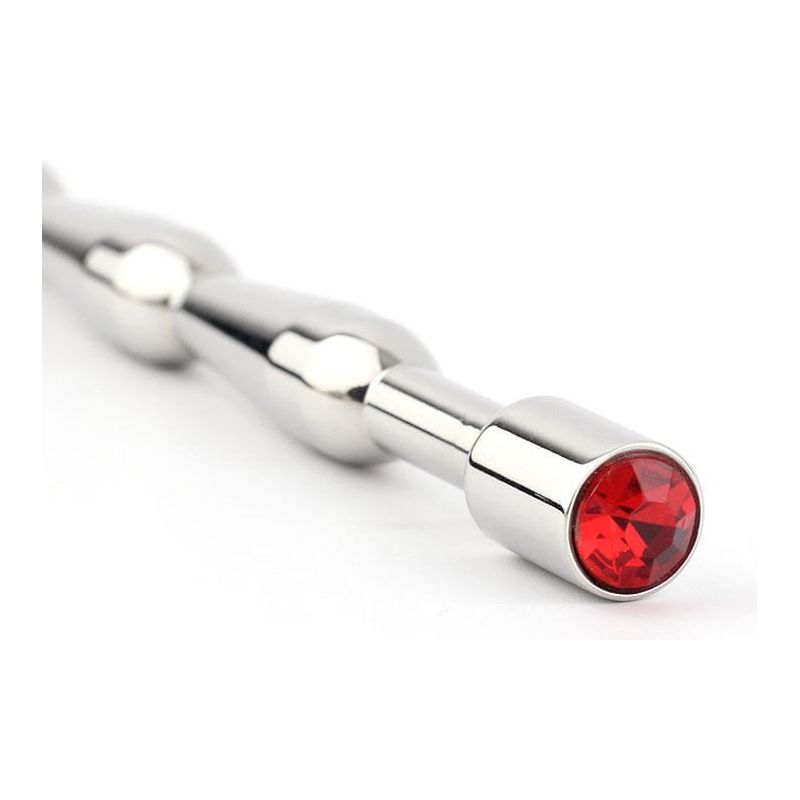 PENIS PLUG JEWELED ROUGE Sensations Plus Sensations plus