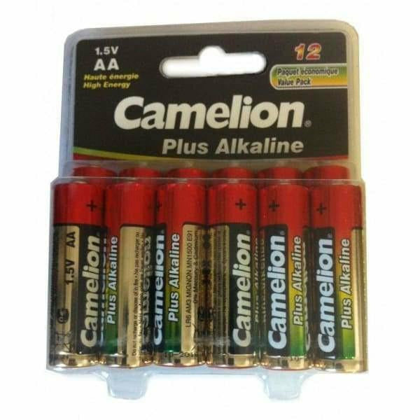 Piles - Camelion - Format de 12 Camelion Alkaline Plus Sensations plus