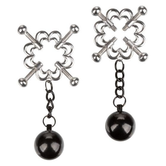 Pinces à Seins - CalExotics - Nipple Grips 4-Point Weighted Nipple Press CalExotics Sensations plus