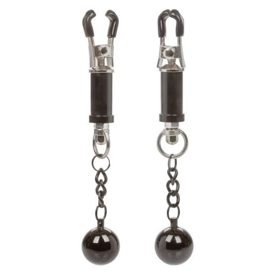Pinces à Seins - CalExotics - Nipple Grips Weighted Twist Nipple Clamps CalExotics Sensations plus