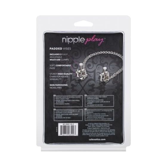 Pinces à Seins - CalExotics - Nipple Play Padded Vises CalExotics Sensations plus