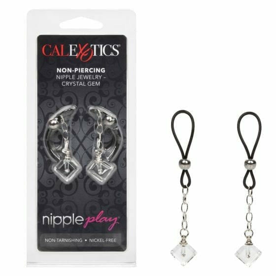 Pinces à Seins - CalExotics - Non-Piercing Nipple Jewelry Crystal Gem CalExotics Sensations plus