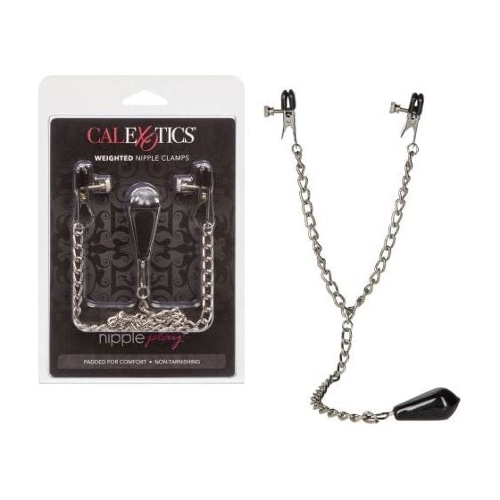 Pinces à Seins - CalExotics - Weighted Nipple Clamps CalExotics Sensations plus