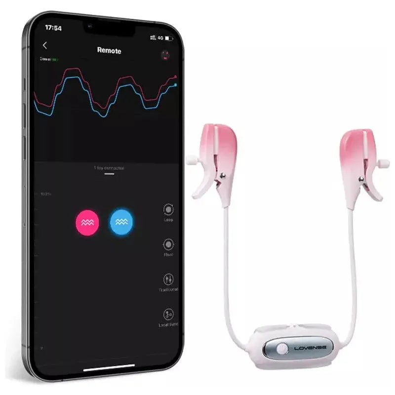 Pinces à Seins - Lovense - Gemini Lovense Sensations plus