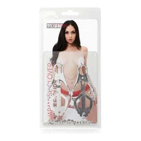 Pinces à Seins - Lux Fetish - Japanese Clover Nipple Clamps Lux Fetish Sensations plus