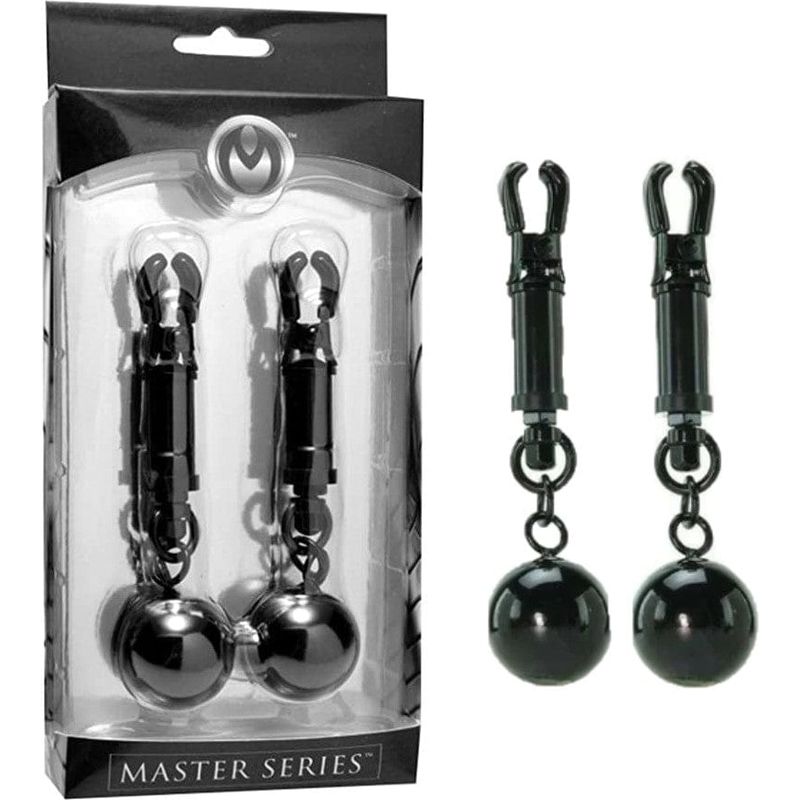 Pinces à Seins - Master Series - Black Bomber Clamps Master Series Sensations plus