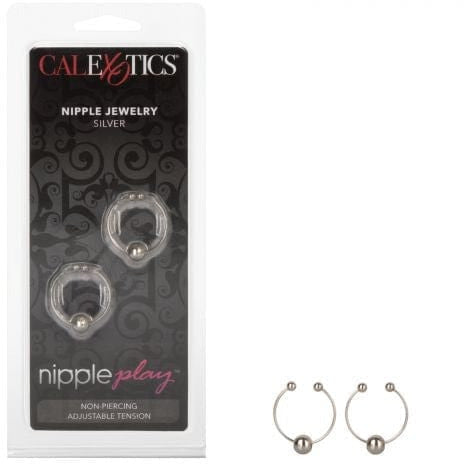 Pinces à Seins - Nipple Play - Nipple Jewelry Silver CalExotics Sensations plus