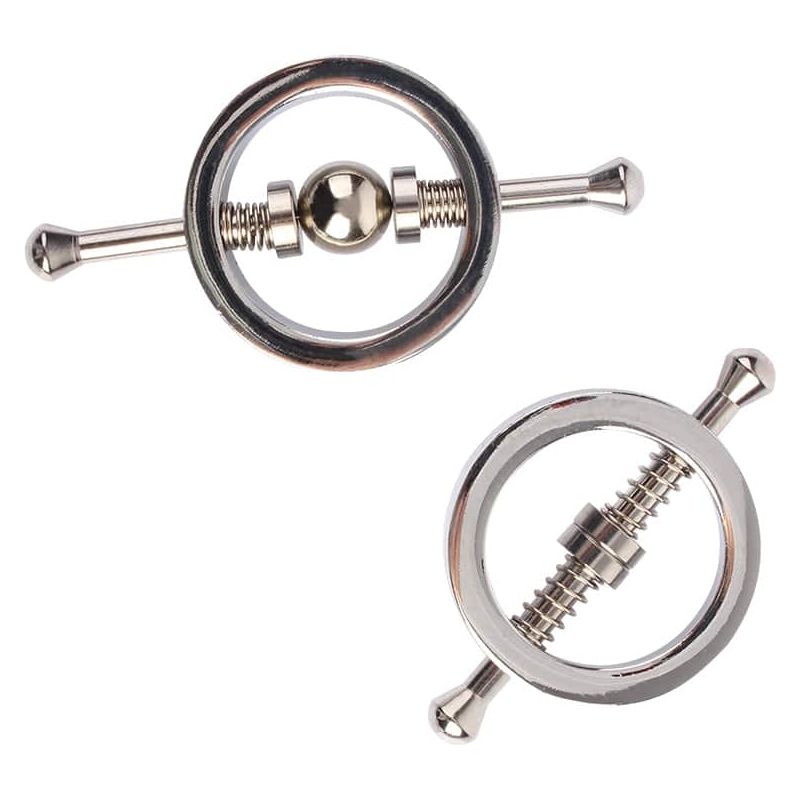 Pinces à Seins - Sins Inquisition - Spring Metal Nipple Clamps Sins Inquisition Sensations plus