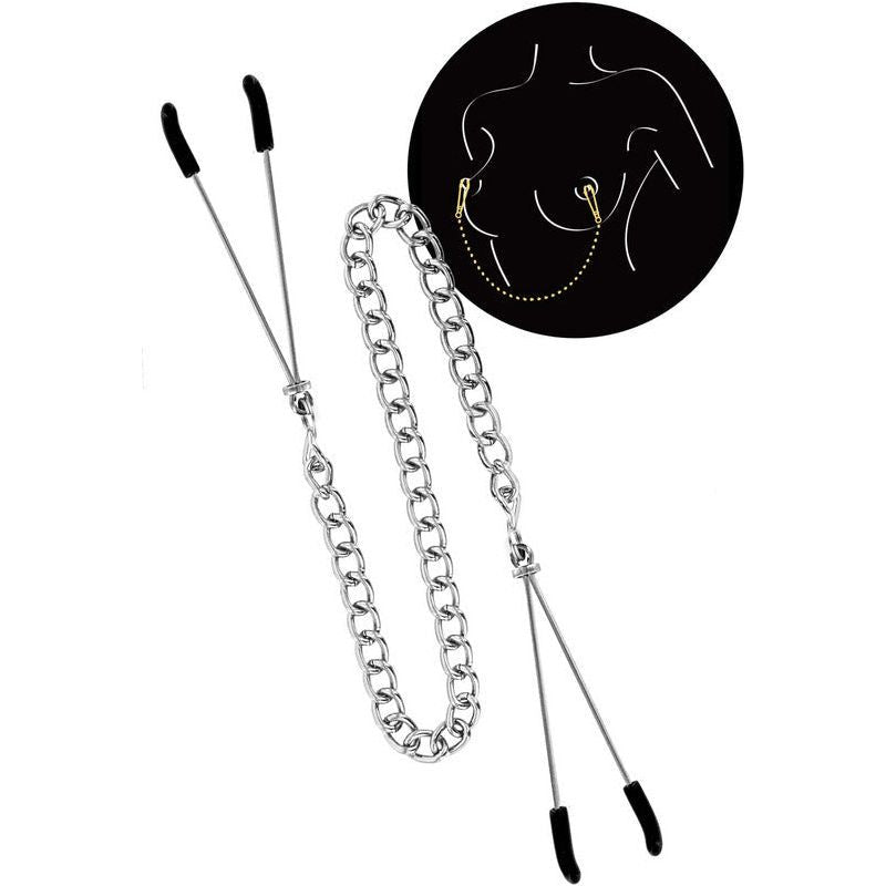 Pinces à Seins - Sweet Caress - Pinces à Seins Réglables Sweet Caress Sensations plus