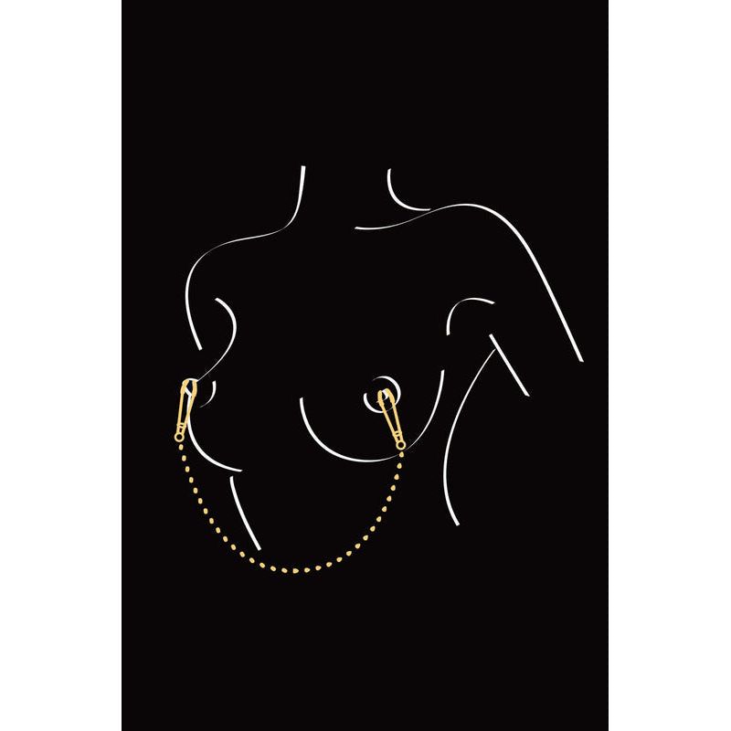 Pinces à Seins - Sweet Caress - Pinces à Seins Réglables Sweet Caress Sensations plus