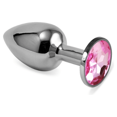 Plug anal - Acier Inoxydable - Format Petit Lovetoy Sensations plus