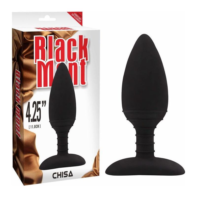 Plug Anal - Black Mont - Anal Libido Vibrant Black Mont Sensations plus