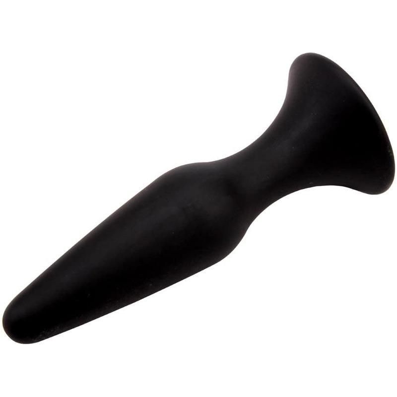 Plug Anal - Black Mont - Large Silicone Plug Black Mont Sensations plus