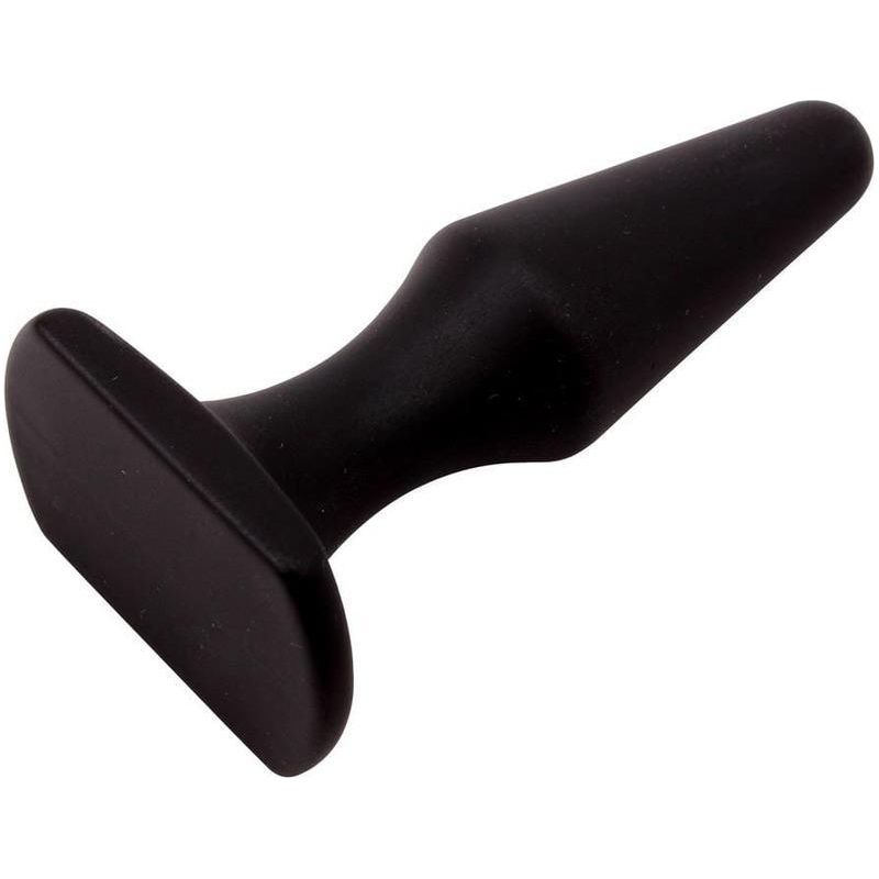 Plug Anal - Black Mont - Medium Silicone Plug Black Mont Sensations plus