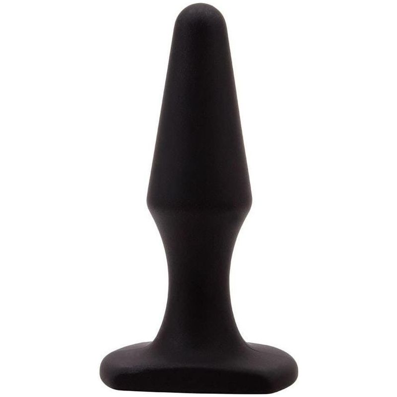 Plug Anal - Black Mont - Medium Silicone Plug Black Mont Sensations plus