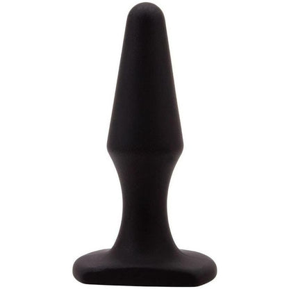 Plug Anal - Black Mont - Medium Silicone Plug Black Mont Sensations plus