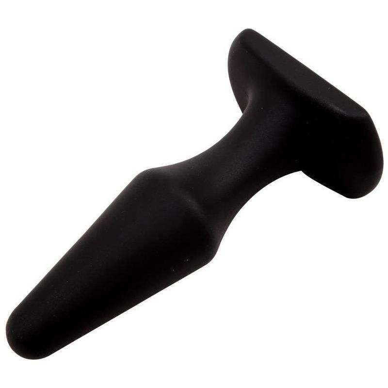 Plug Anal - Black Mont - Medium Silicone Plug Black Mont Sensations plus