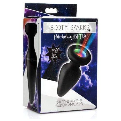 Plug Anal - Booty Sparks - Silicone Light Up - Moyen Booty Sparks Sensations plus