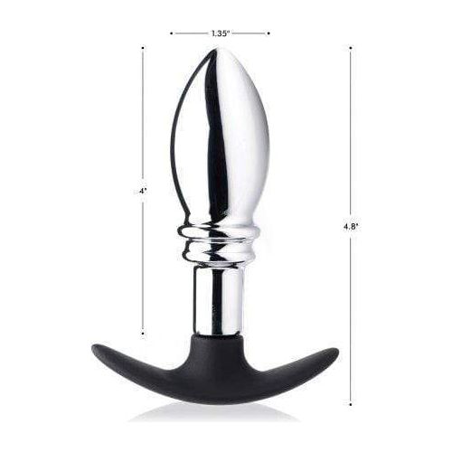Plug Anal en métal - Master Series - Dark Stopper Master Series Sensations plus
