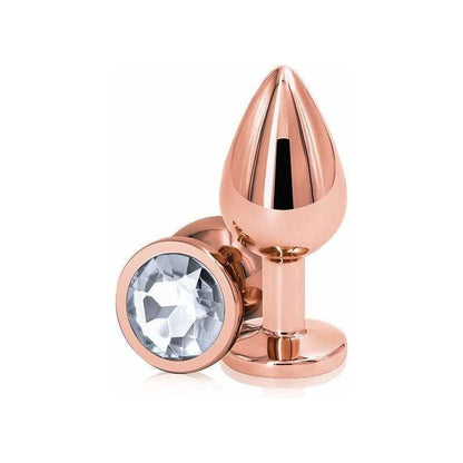 Plug Anal - Rear Assets - Medium Rose Or NS Novelties Sensations plus