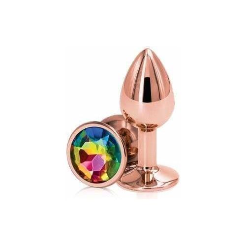 Plug Anal - Rear Assets - Medium Rose Or NS Novelties Sensations plus