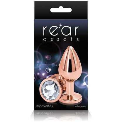 Plug Anal - Rear Assets - Medium Rose Or NS Novelties Sensations plus
